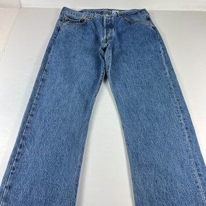 Levi's Jeans Men's 33 x 30* 501 XX Original Fit Straight Leg Blue Denim Cotton